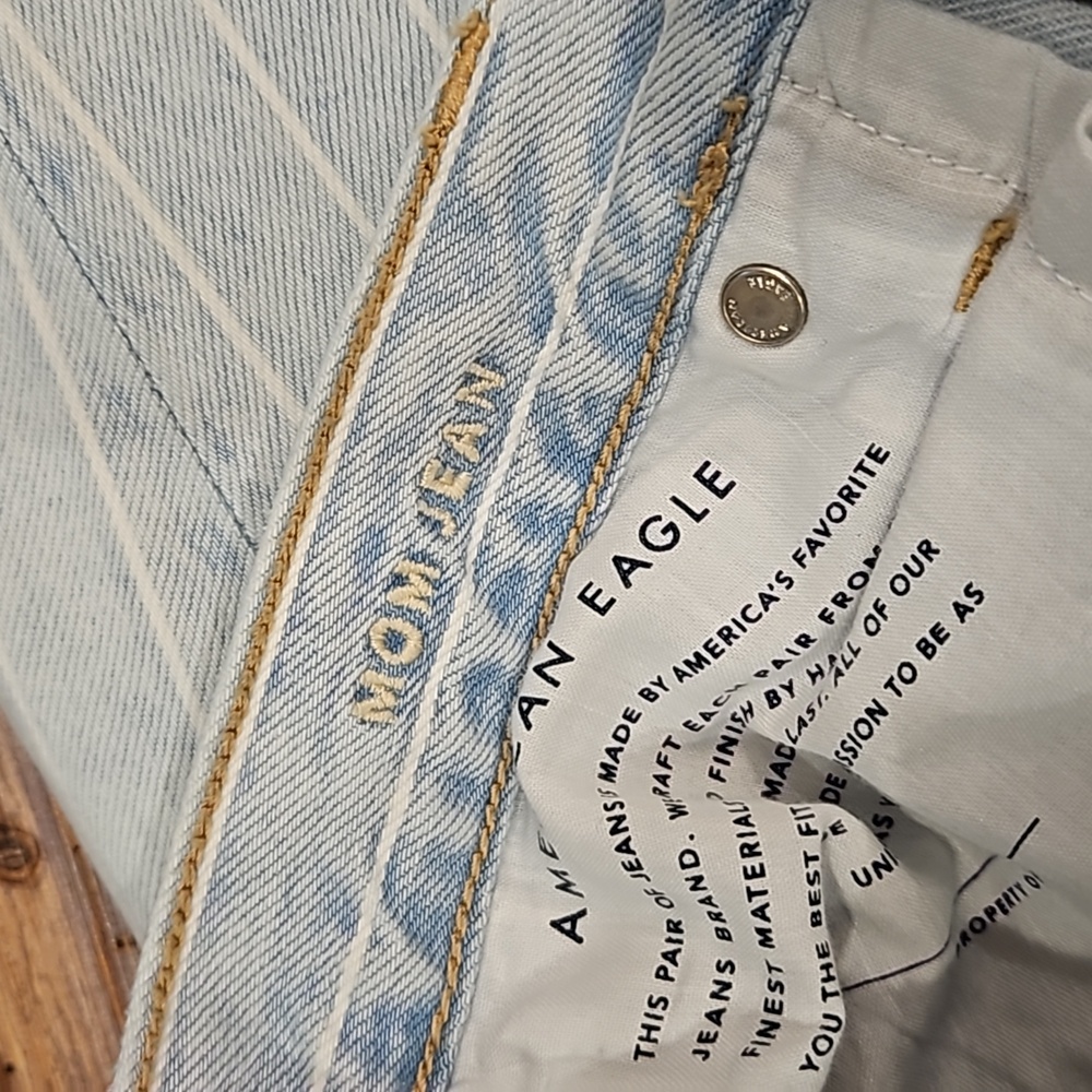 American eagle striped mom jeans - Picture 3 of 5